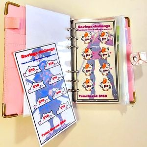 Handmade savings challenges